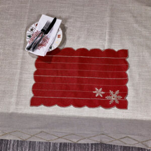 Golden Flurries Placemat 13x19"