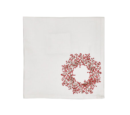 Berry Wreath Napkin
