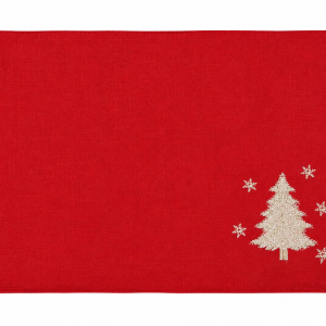 Golden Snowtree Placemat 13x19"