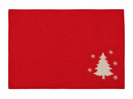 Golden Snowtree Placemat 13x19"