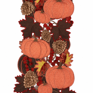 Harvest Bounty Table Runner 14x70"
