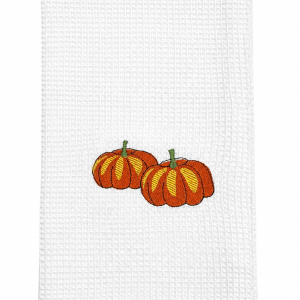 Pumpkin Waffle Kitchen Towel 20X28"