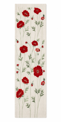 Poppy Garden Table Runner 14x72"