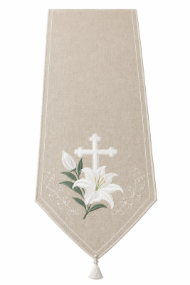 Lily of Grace Table Runner 14X72"