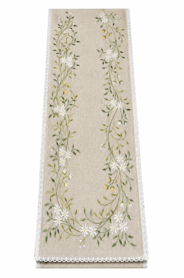 Garden Vine Table Runner 14x72"