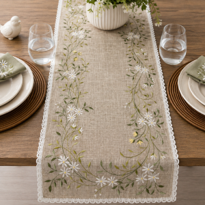 Alternative view of Garden Vine Table Runner 14x72"
